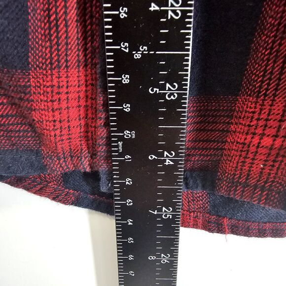 Union Bay Royal Stewart Tartan Flannel Hoodie Shirt Size M - Picture 4 of 5